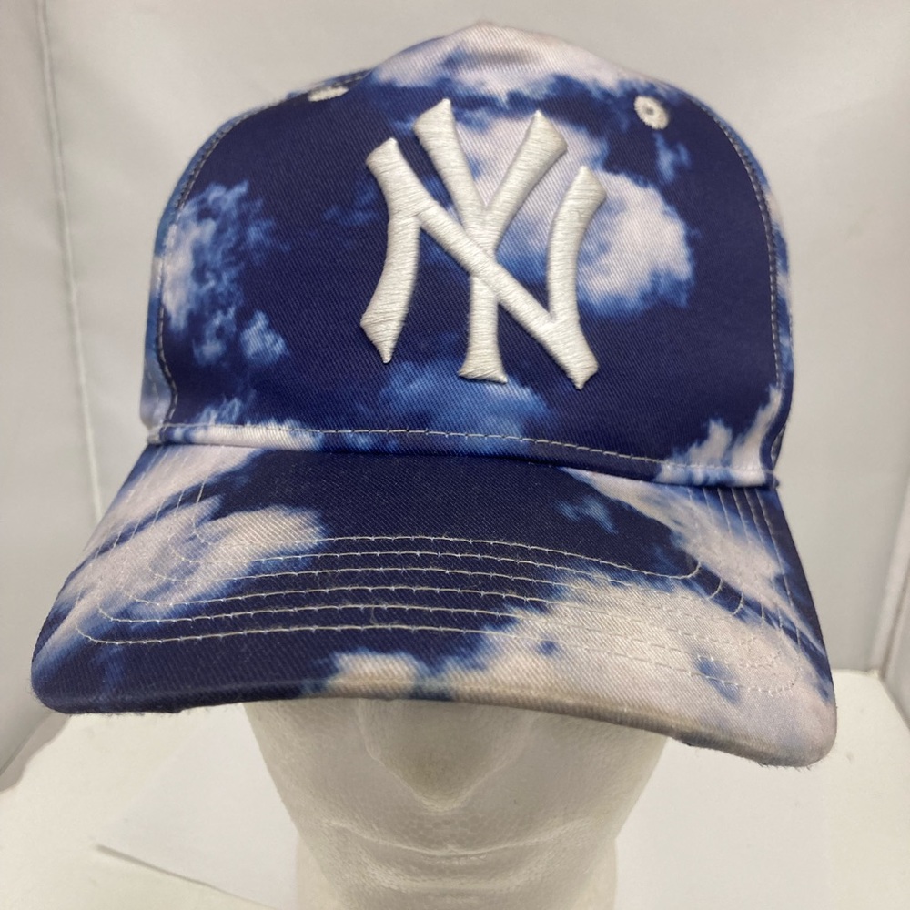 Shmeel NYC New York NY Yankees Logo Cloud Adjustable Snapback Hat Cap MLB RARE